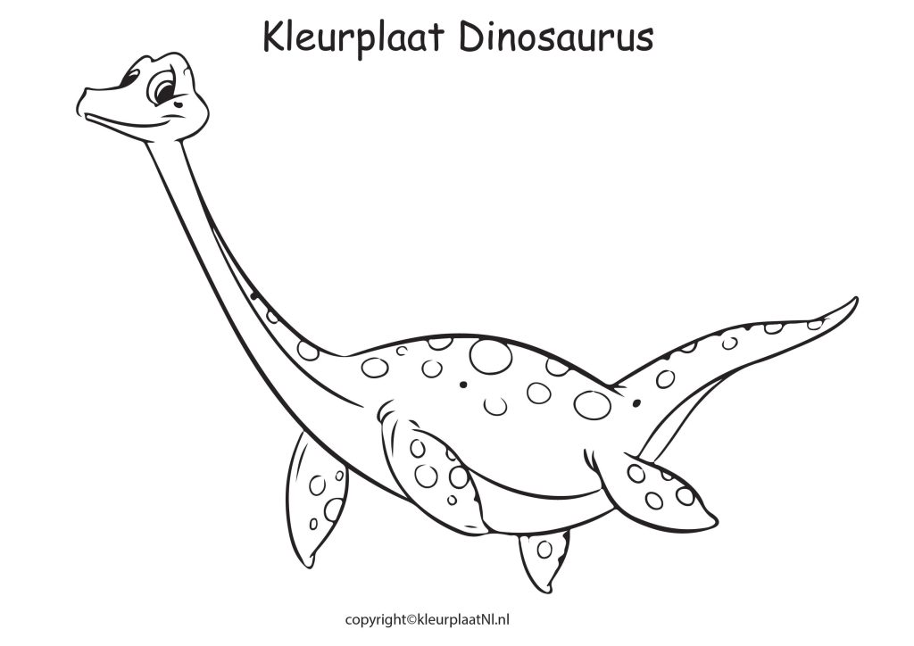 Dinosaurus Kleurplaat